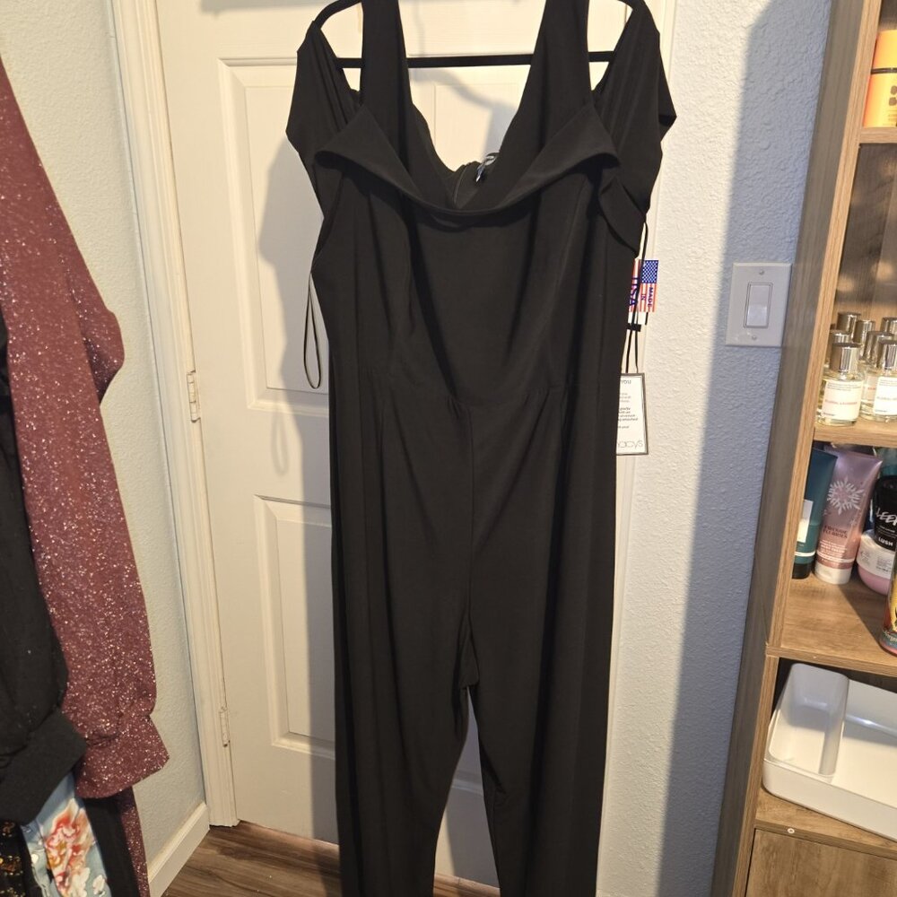 NWT- Professional Black Jumpsuit Size 22w